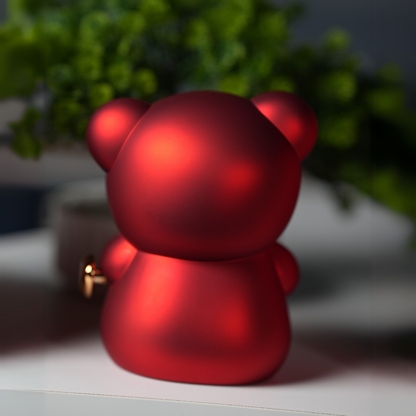 Hugging Bear Rotating Rose jewellery Gift Box without necklace π