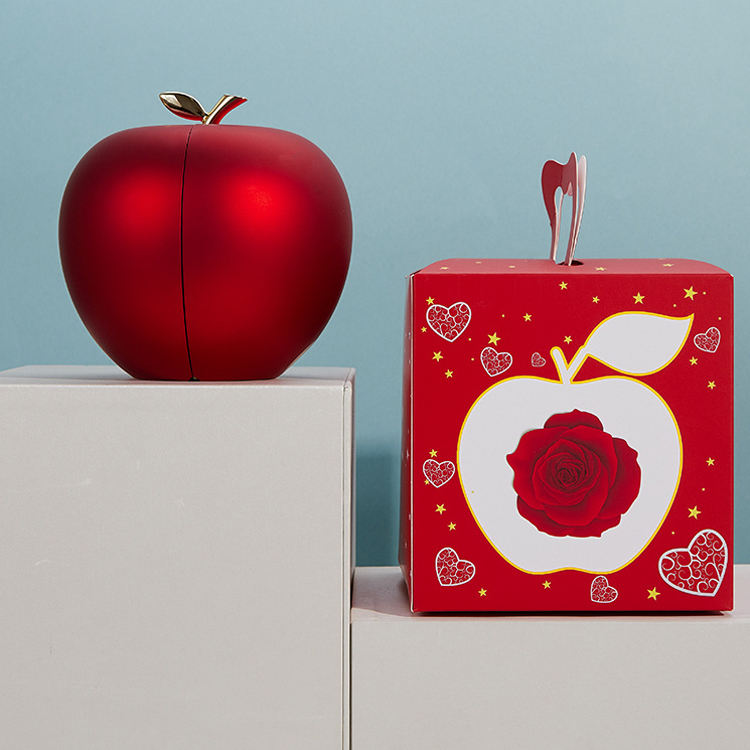 Eternal Rose Box with Necklace For Her