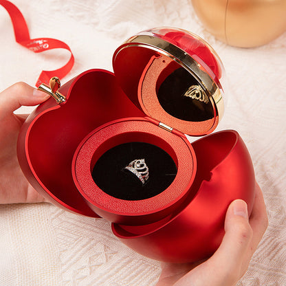 Eternal Rose Box with Necklace For Her