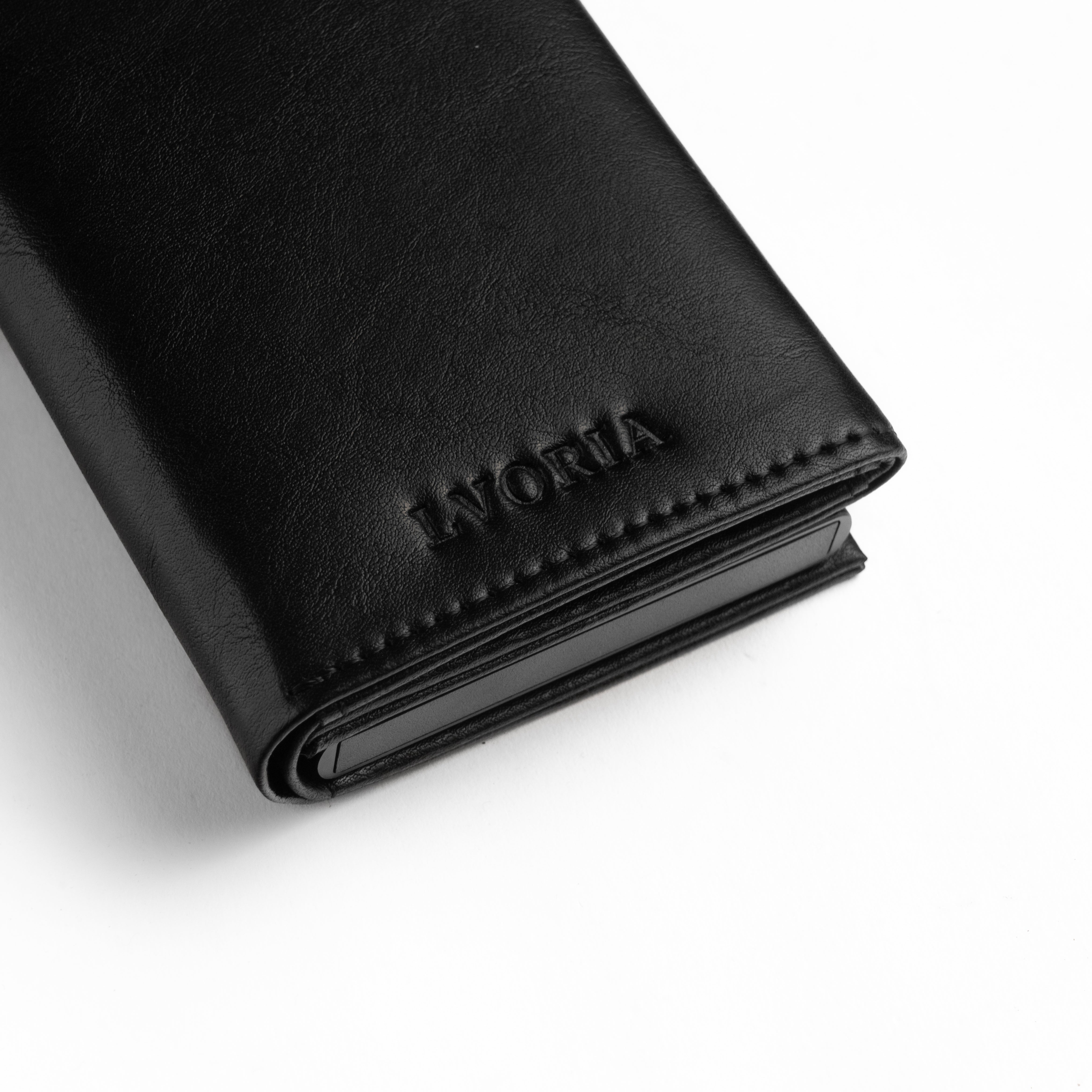 VALLUV | MOA WALLET BLACK [正規品/関税込] Safety Zip Security Wallet (Black) at Amazon Women's
